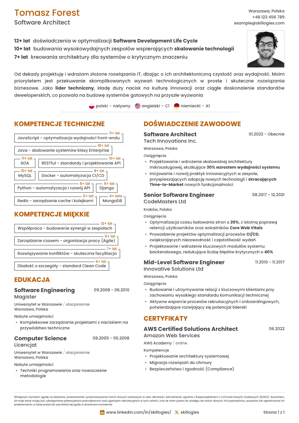 Skuteczne CV dla programisty.